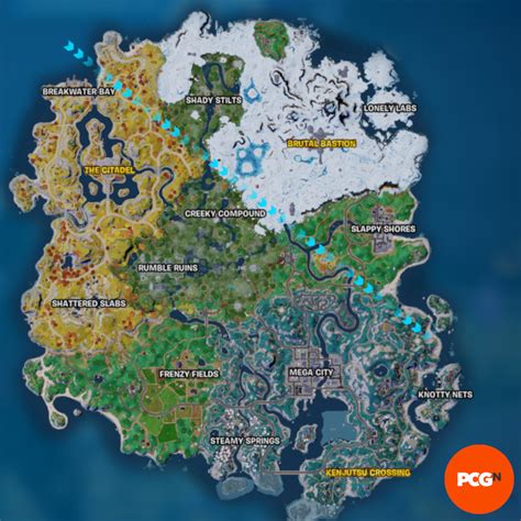 fortnite chapter 4 season 3 map leak|Fortnite Map Chapter 4 Season 3